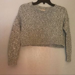 Crop top sweater